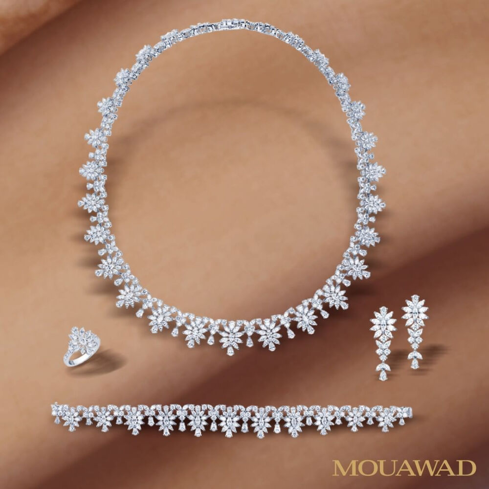 mouawad 钻石 项链 戒指 手环 耳环