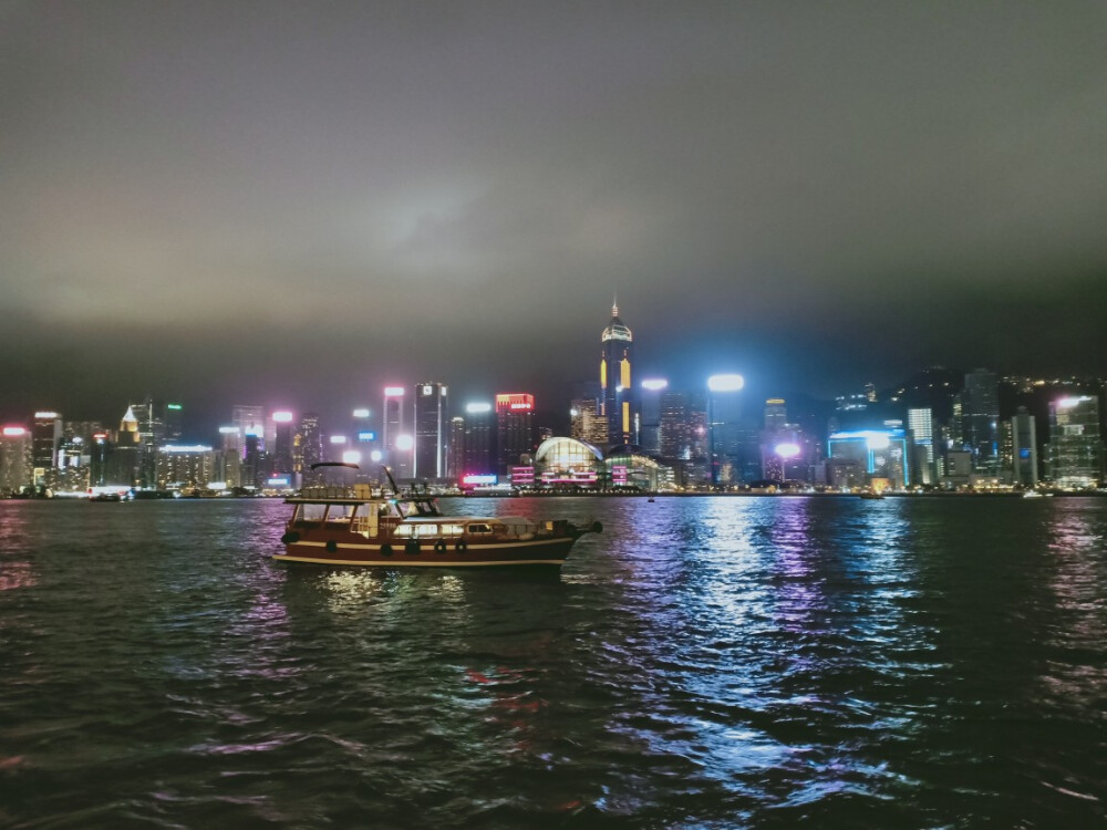 March 2019 ~ 香港 维多利亚港 夜景