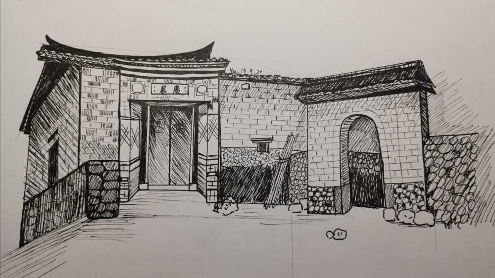 涂涂画画✍✨那些街景建筑～