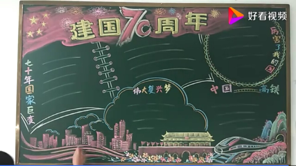漂亮的黑板报