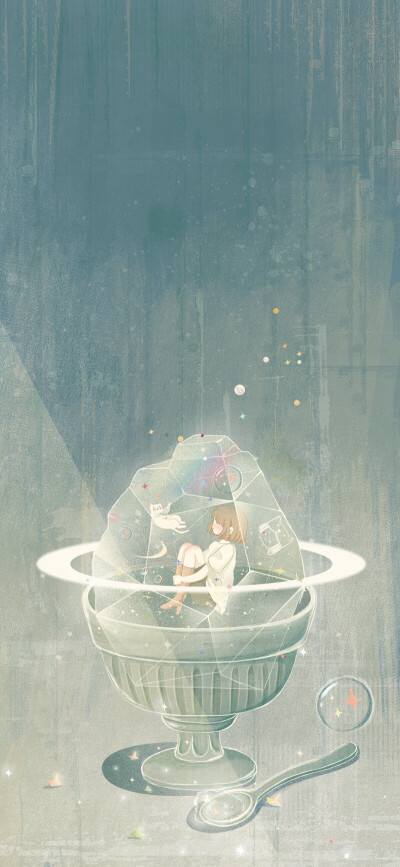 今天是治愈的绿色系 原创@猫矮Maoi