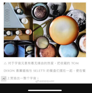 seletti的宇宙餐盘 一个小号就得35刀 大号55刀。。。可以咬咬牙 等以后房子弄好了每个月来一个 图片来自好好住