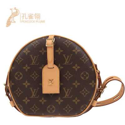 Louis Vuitton/路易威登2019新款早春BOITE CHAPEAU 帆布圆饼女包 19000