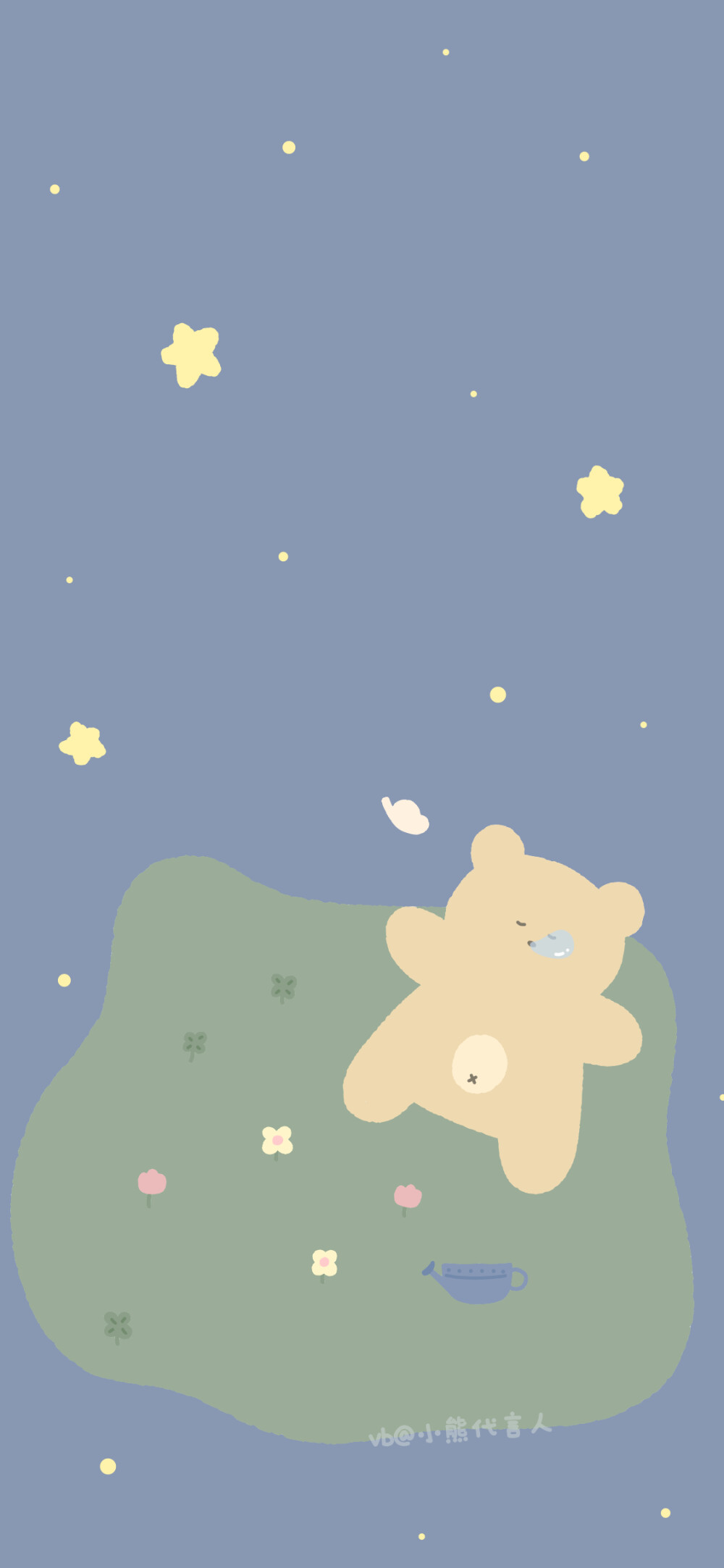 超可爱小熊壁纸 wb@小熊代言人