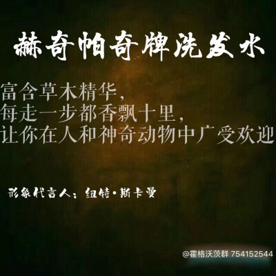 霍格沃茨四学院洗发水