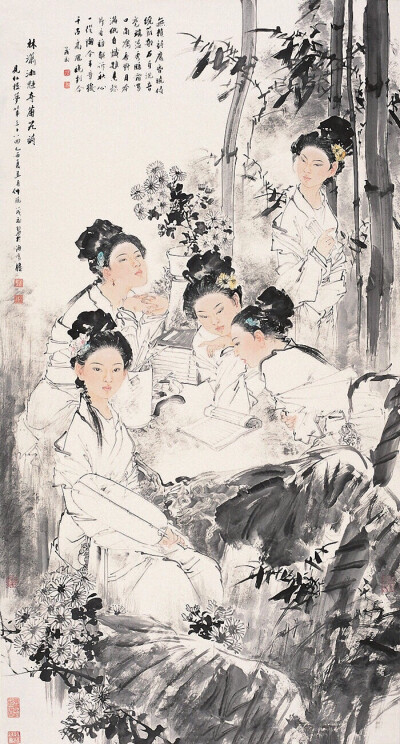 王茂飞水墨人物画*