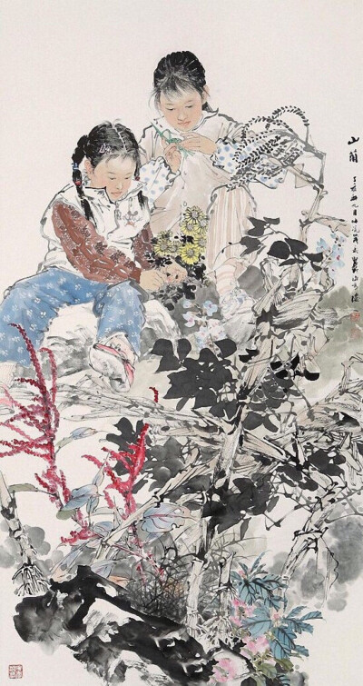 王茂飞水墨人物画*