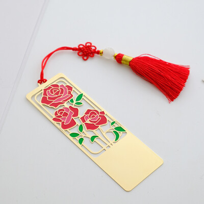 【繁花似锦】金属书签古典文创中国风流苏小清新中国风礼品