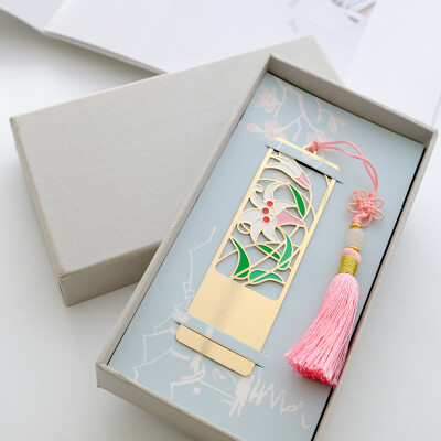 【繁花似锦】金属书签古典文创中国风流苏小清新中国风礼品