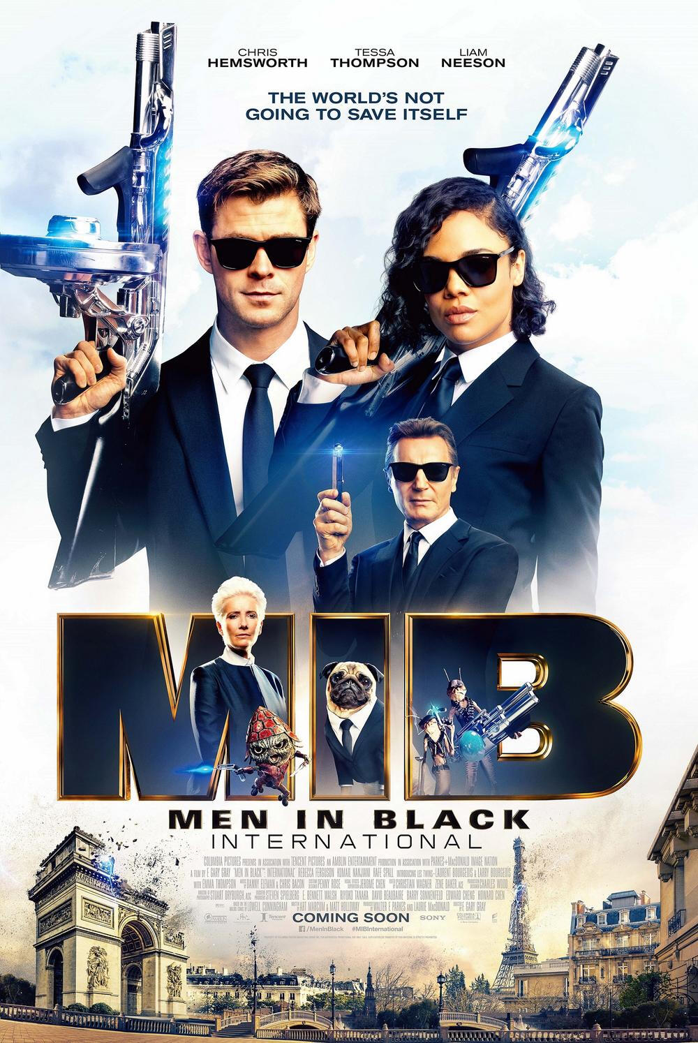 【2019-6-15】黑衣人：全球追缉 (2019)
Men in Black International