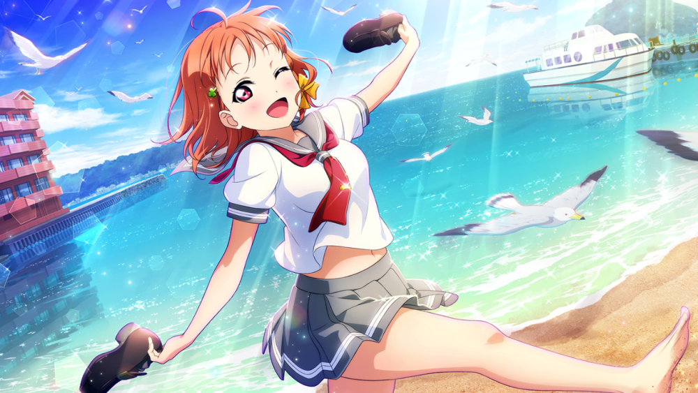 UR 自截图 未觉
[浜辺をさんぽ]高海千歌