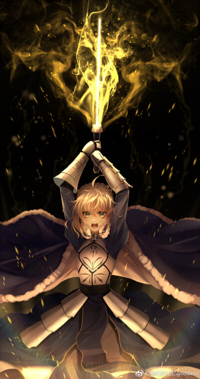 FATE saber 亚瑟·阿尔托莉雅·潘多拉贡
cr.曾经的记忆goddess 微博