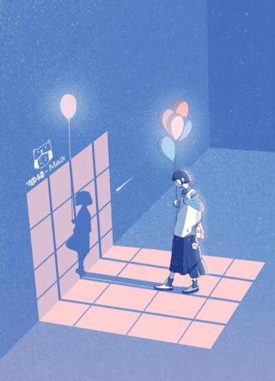 (˶˚ ᗨ ˚˶)好喜欢这个画风啊 原创猫矮