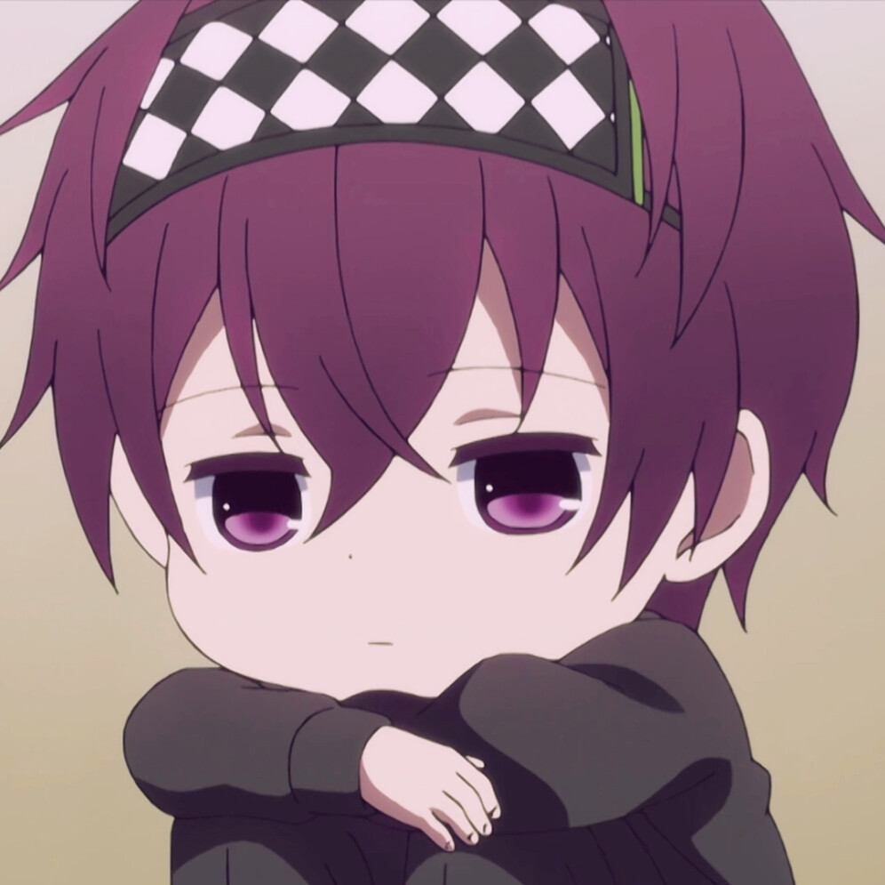 自截 动漫男头 逢河牧野