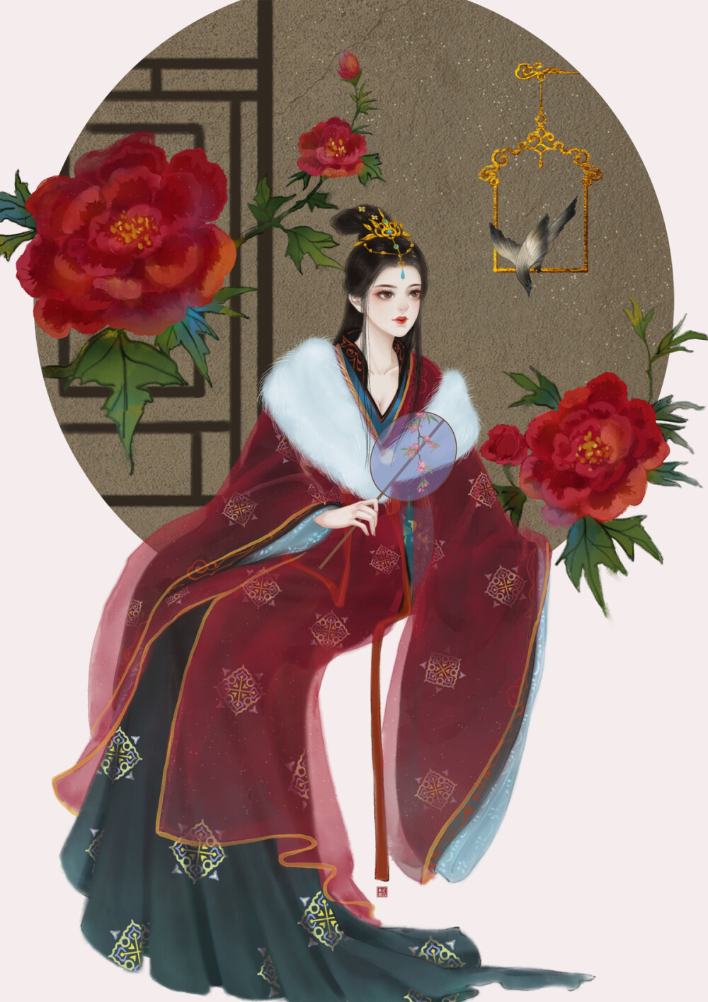 〔 古风美人 〕作者' -鲁C-