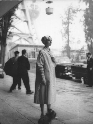 Audrey Hepburn in Belgium where she was filming the final shots for "The Nun's Story", 1958. The final shots of The Nun Story were filmed in the Flemish cities Bruges and Antwerp during the last two weeks of June. ​