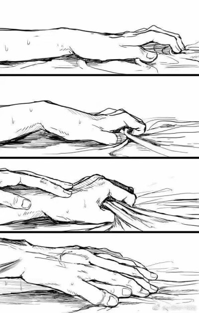 关于手的画法～