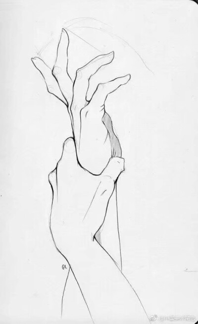 关于手的画法～