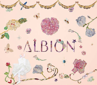 ▲ ALBION calendar 2012 和日本护肤品牌奥尔滨合作的日历中的插画