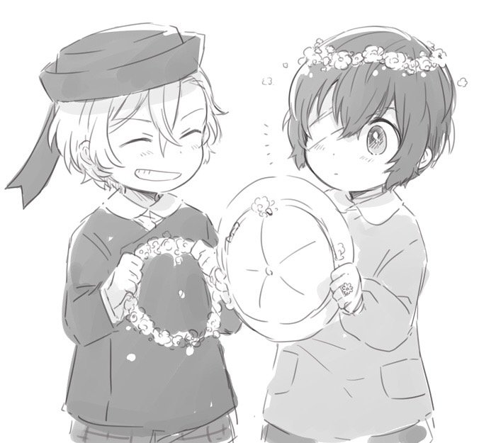 #文豪野犬##双黑# 快来看幼稚园的小朋友们！我真的太可以了
【P站：あ id=28107507】 ​​​