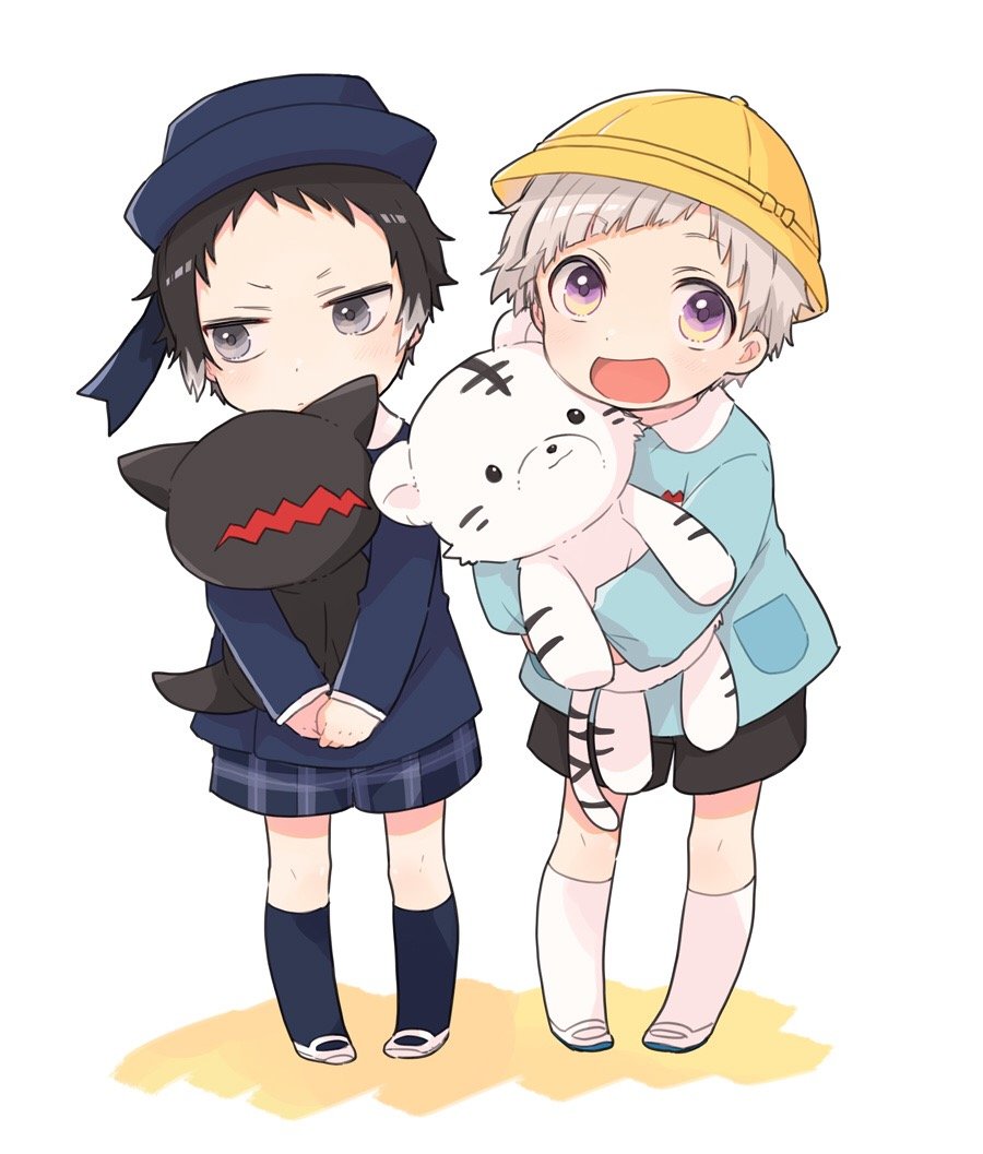 #文豪野犬##双黑# 快来看幼稚园的小朋友们！我真的太可以了
【P站：あ id=28107507】 ​​​