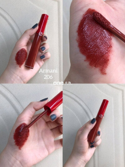 给姐妹们分享一波适合秋冬的红棕色口红。