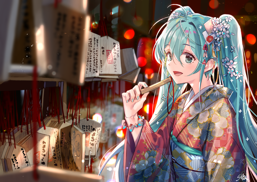 \#初音未来# MIKU × KYOTO 画师：Sila◆お仕事募集中