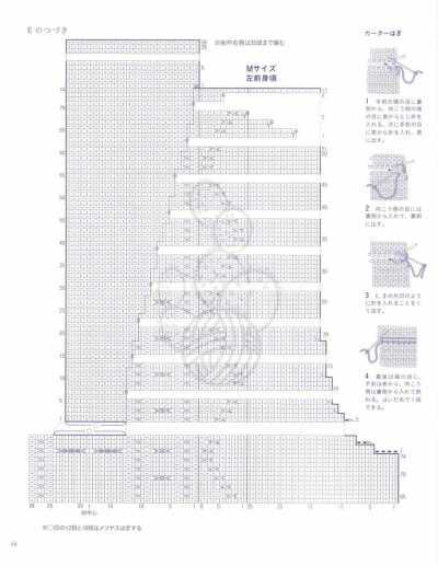 青果领毛衣图解