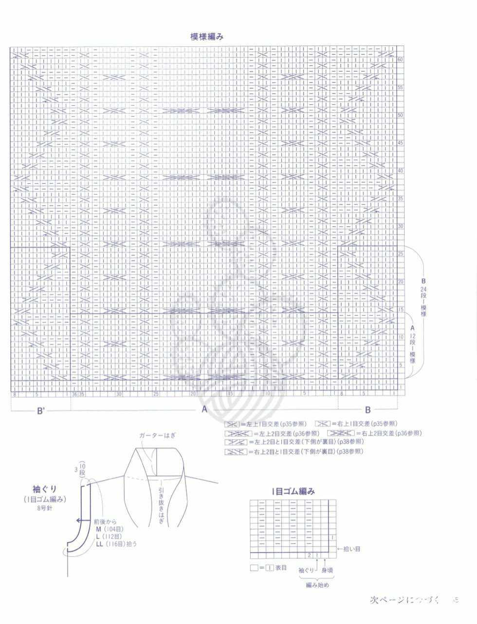 青果领毛衣图解