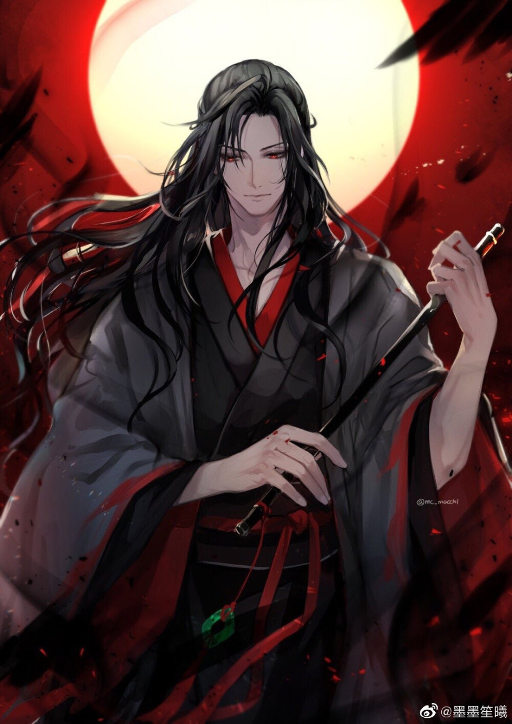 魔道祖师魏无羡背景图图片