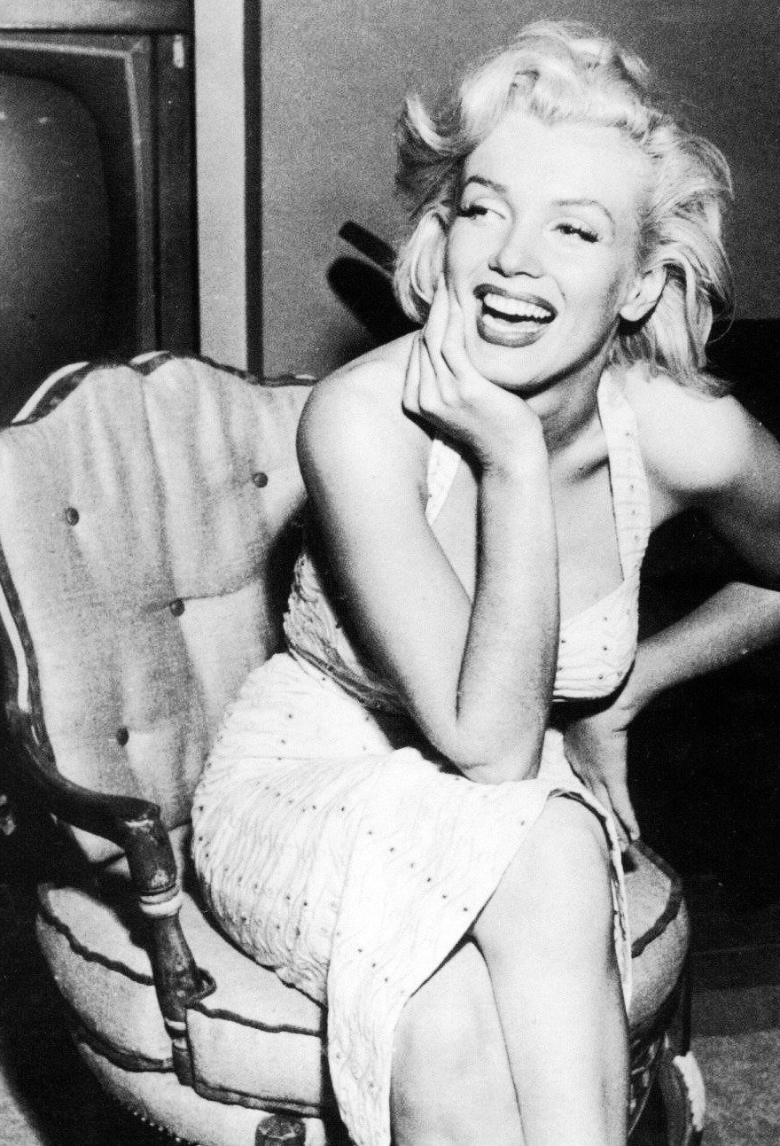  Marilyn Monroe, 1953 年由Bob Beerman拍摄 ​​​