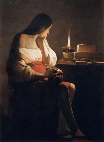 
Georges de La Tour - The Magdalen with the Smoking Flame
拉图尔 - 油灯前的玛格达丽娜
