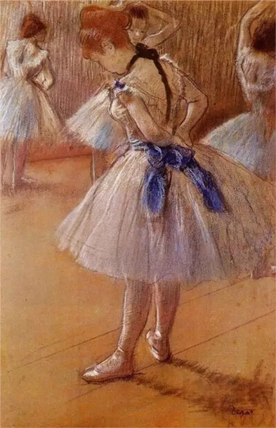 Edgar Degas - The Dance Studio
德加 - 舞蹈室