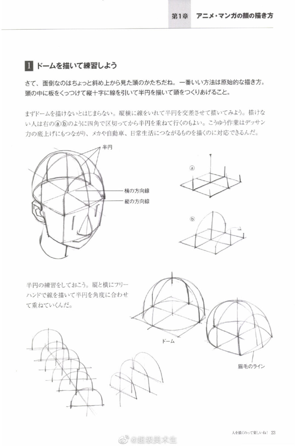 動漫人物面部結(jié)構(gòu)