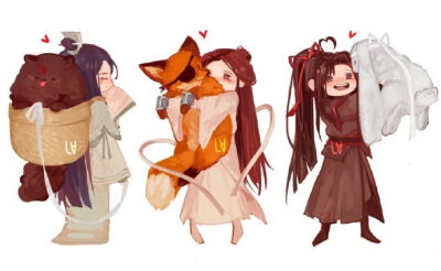 人渣反派自救系统，天官赐福，魔道祖师