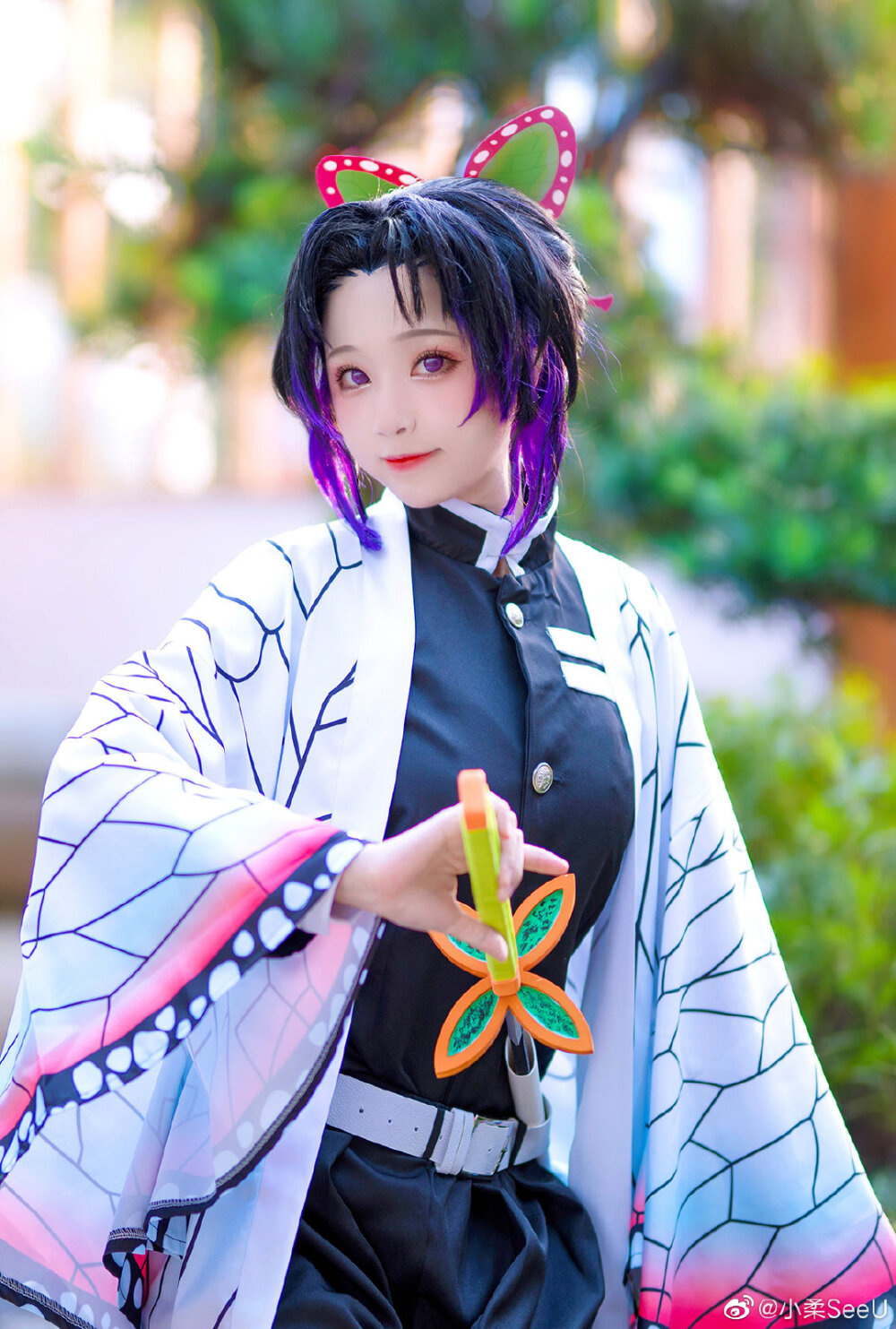 蝴蝶忍cos
CN：小柔seeU