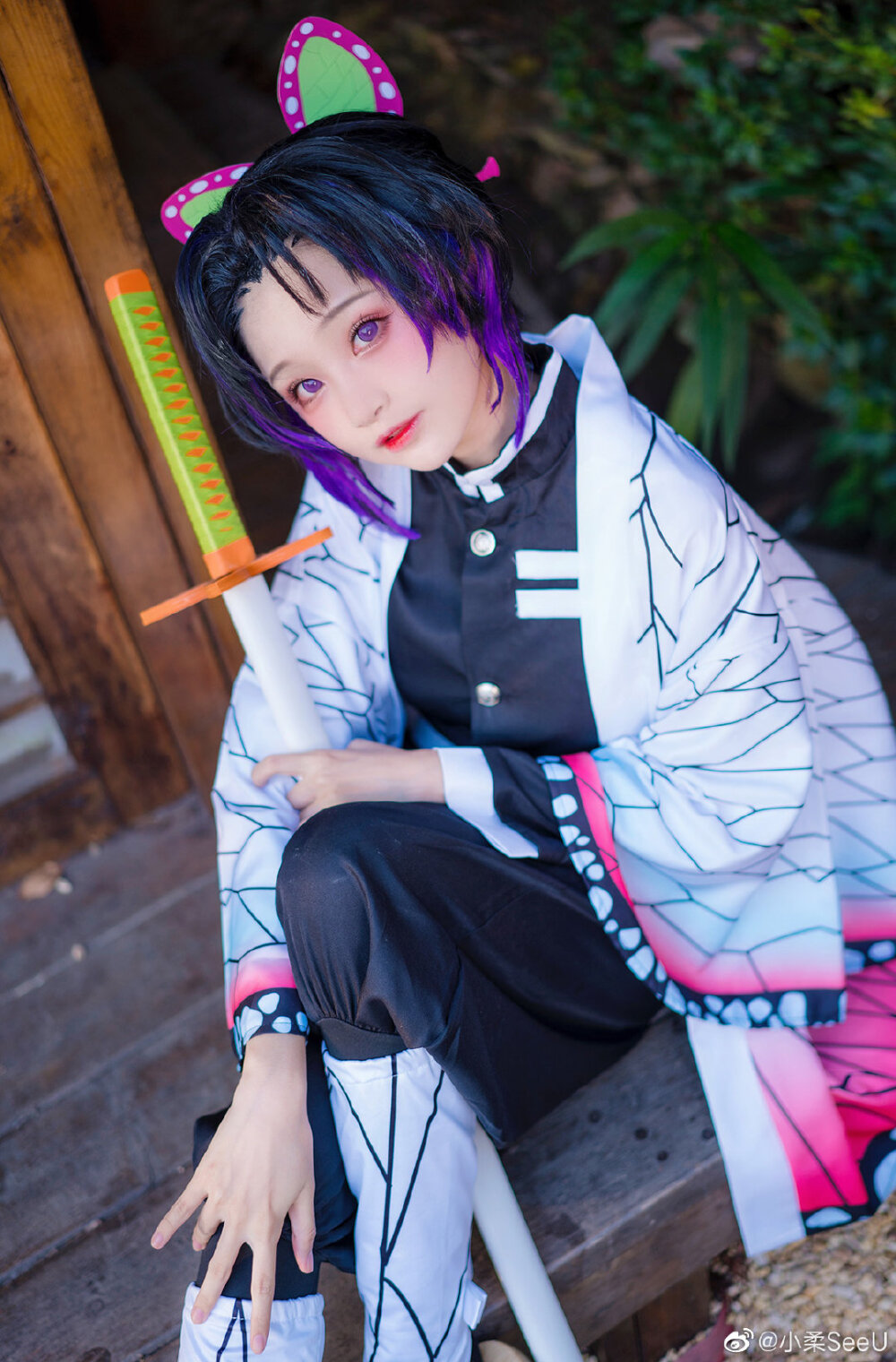 蝴蝶忍cos
CN：小柔seeU