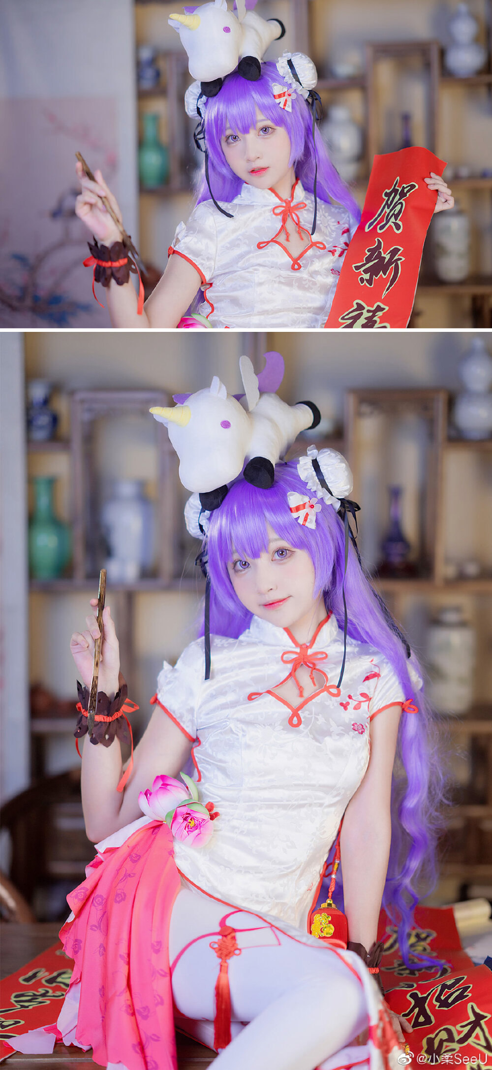 碧蓝航线 独角兽
独角兽春之礼Ver
CN：小柔seeU