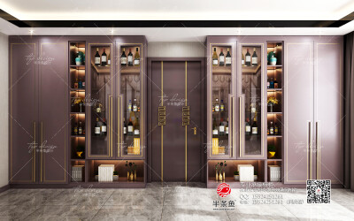新中式酒柜

