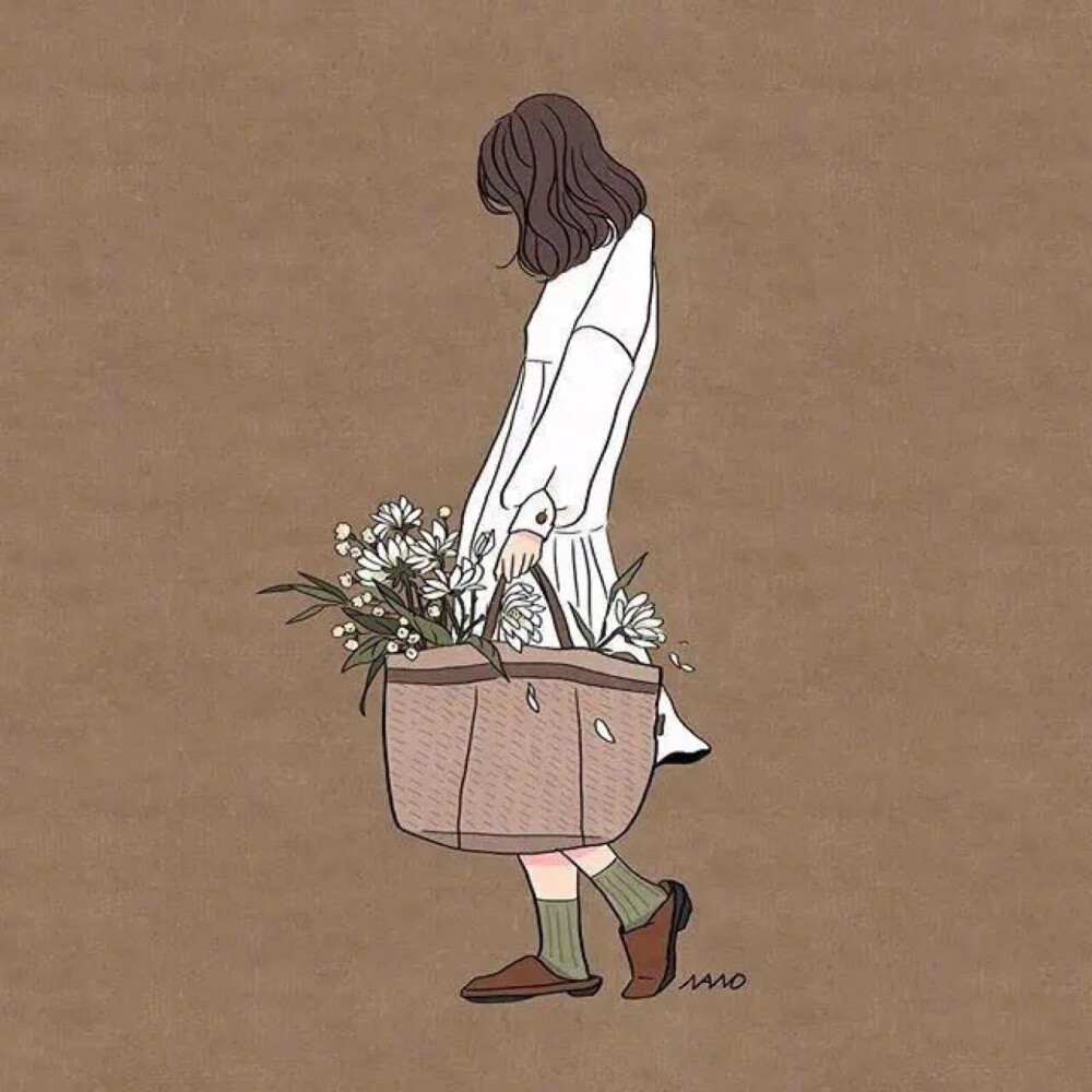 暖心插画头像