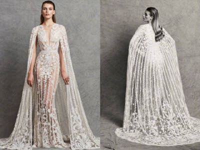 Zuhair Murad Bridal Fall 2018 Collection. “祖海”家新季婚纱型录,华丽又精致的新娘礼裙. ​