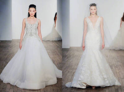 Lazaro Bridal Fall 2020. 浪漫婚纱季, 就是各种白纱礼服应接不暇. ​