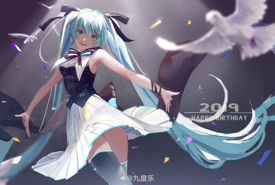 画师水印
miku