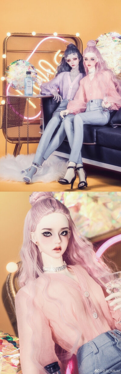 娃娃bjd bjd私养
图源微博:空白_Evangeline