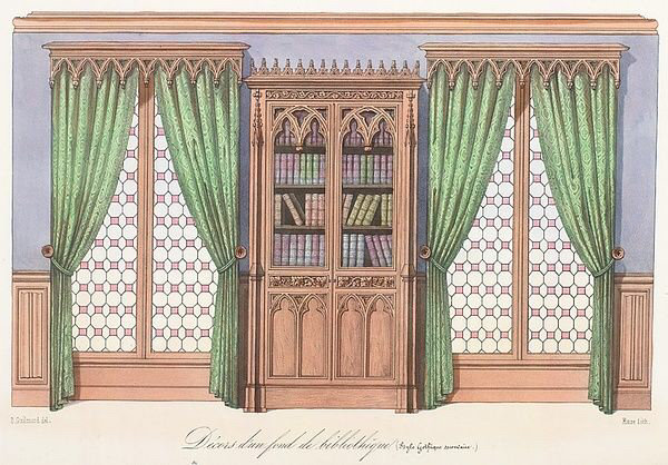 古典走廊门厅设计 复古天鹅绒的装饰帘是精华所在
