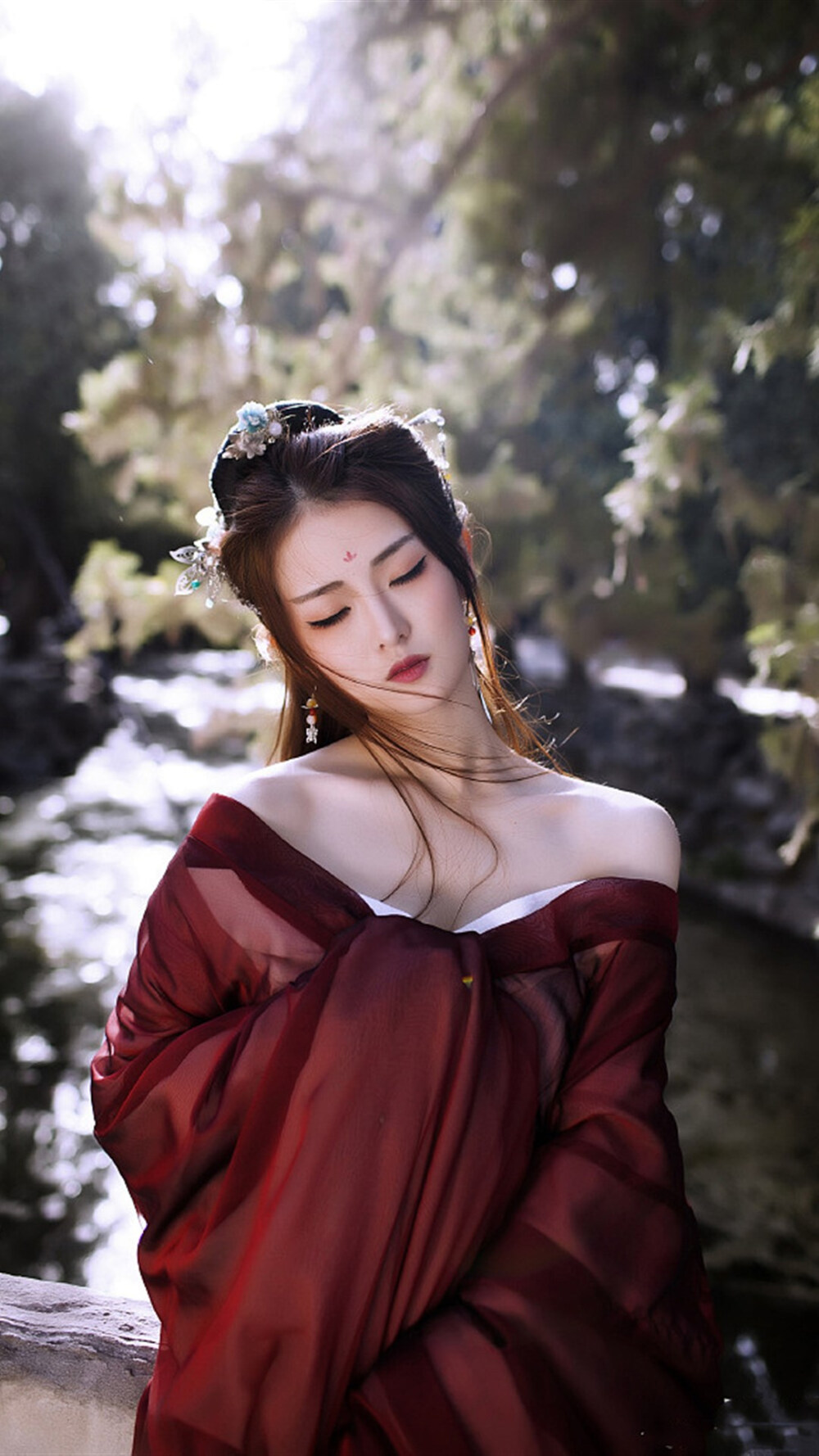 美女，汉服