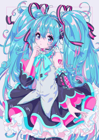 动漫双马尾#初音＊