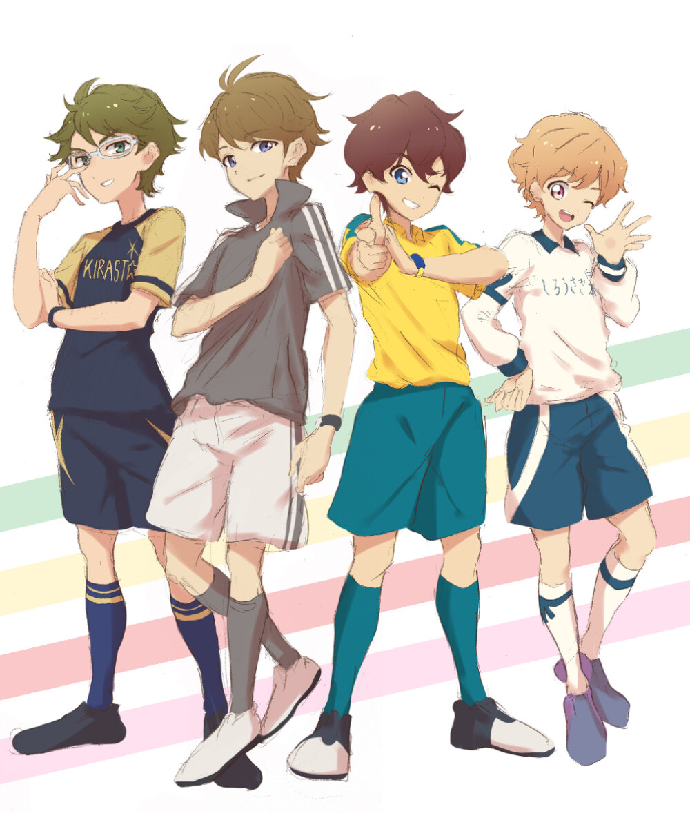 其他動漫 閃電十一人/偶像活動Stars！[結城昴/五十嵐望/香澄朝陽/吉良奏]