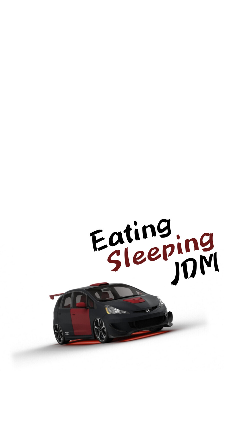 「横滑上等」 「吃饭睡觉JDM」
本田 飞度 Honda FIT 手机壁纸