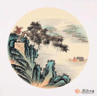 当代中国画名家小品山水画